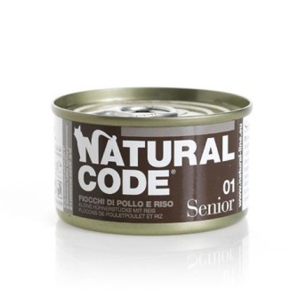 Natural Code 01 senior (fiocchi di pollo e riso)