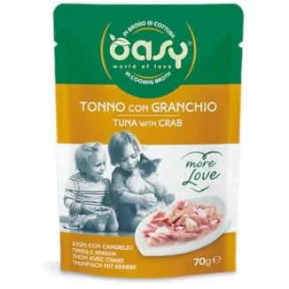 Oasy More Love bustina tonno con granchio