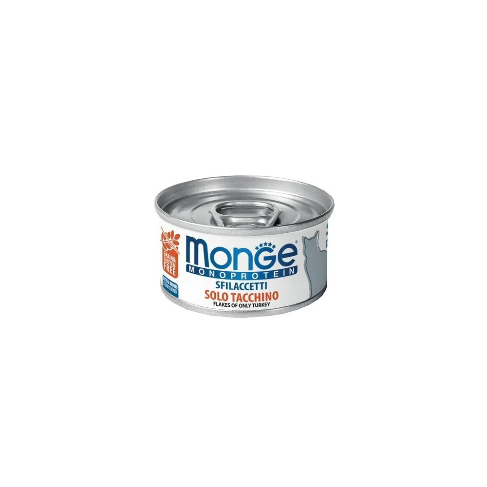 MongeMonge Monoprotein sfilaccetti (tacchino)