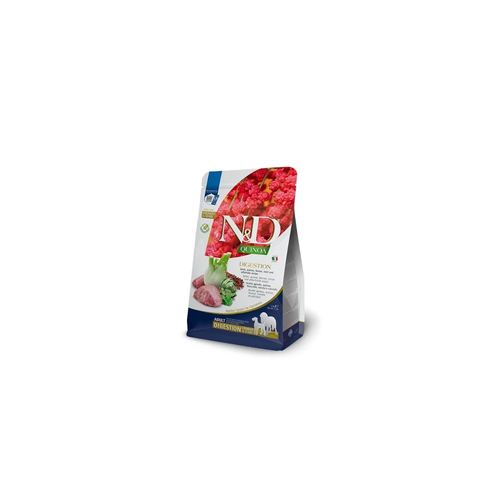 FarminaFarmina N&D Quinoa Digestion Medium/Maxi canine (agnello)