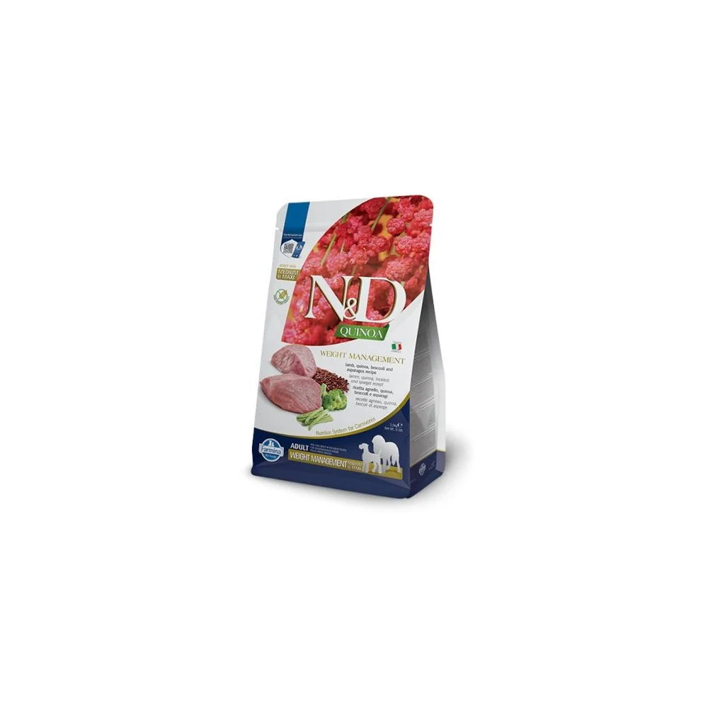 FarminaFarmina N&D Quinoa Weight Management Medium/Maxi canine (agnello)