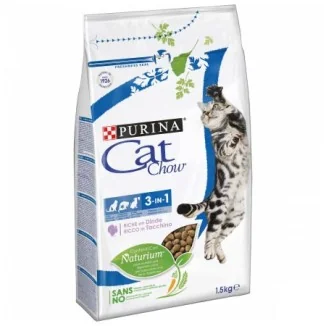 Purina Cat Chow Adult 3 in 1 ricco in tacchino