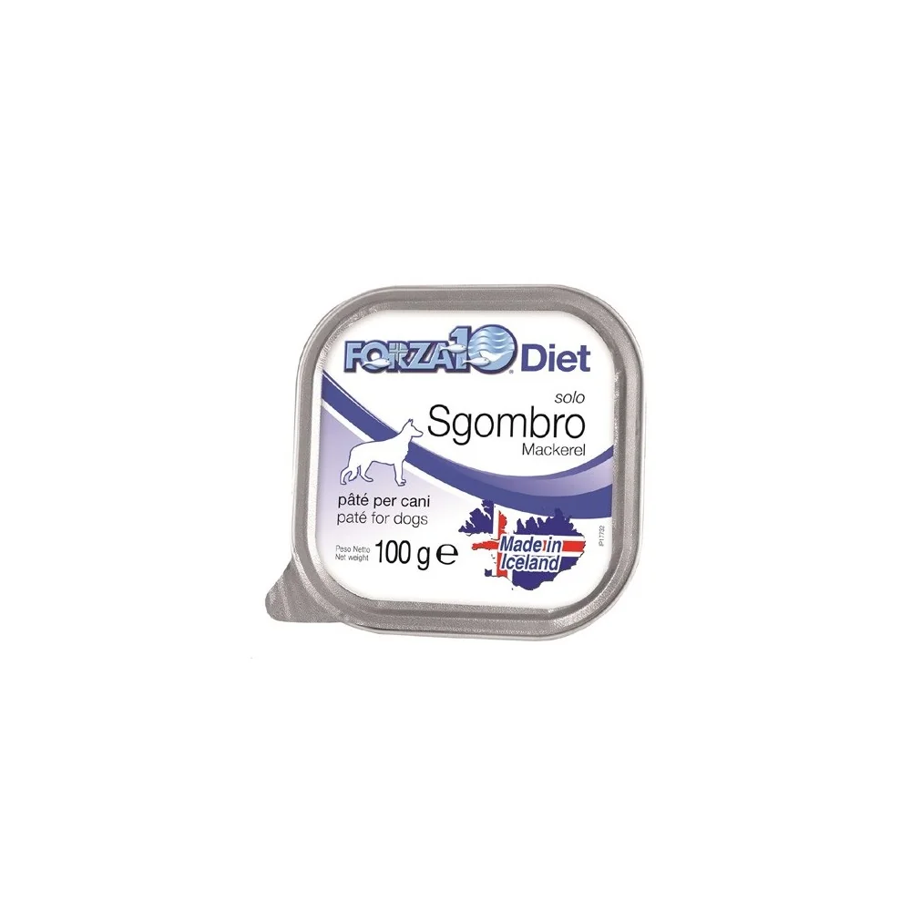 Forza 10Forza 10 Solo Diet paté allo sgombro per cani