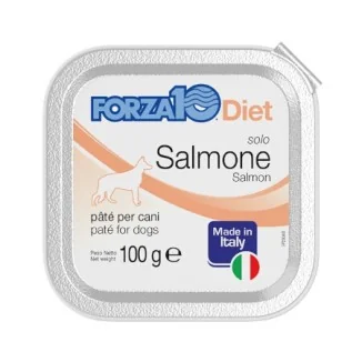 Forza 10 Solo Diet paté al salmone per cani