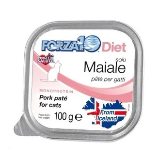 Forza 10 Solo Diet paté al maiale per gatti