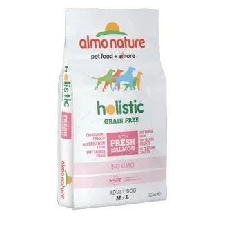 Almo Nature Holistic grain free Adult Dog M/L (salmone)