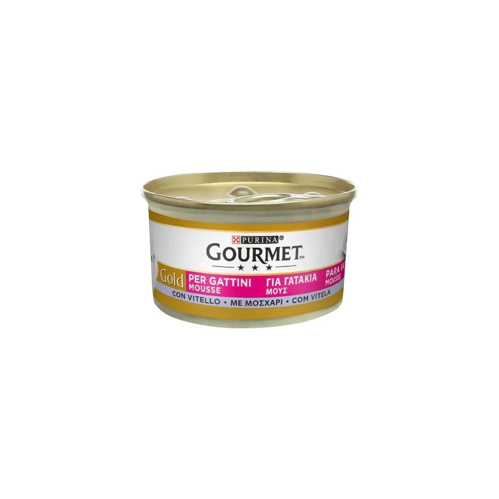 PurinaPurina Gourmet Gold mousse per gattini con vitello