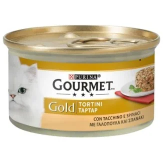 Purina Gourmet Gold tortini con tacchino e spinaci