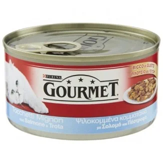 Purina Gourmet Rosso tocchetti mignon salmone e trota