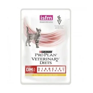 Purina Veterinary Diets’ feline DM umido bustina (pollo)