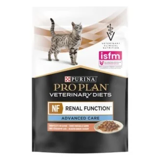 Purina Veterinary Diets’ feline NF Advanced Care bustina (salmone)