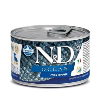 Farmina N&D Ocean canine puppy mini umido (merluzzo e zucca)