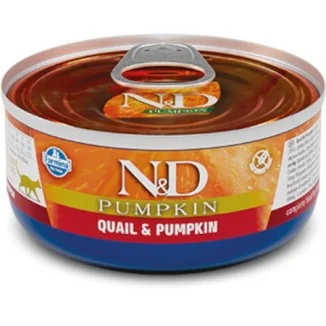 Farmina N&D Pumpkin feline adult (zucca e quaglia)