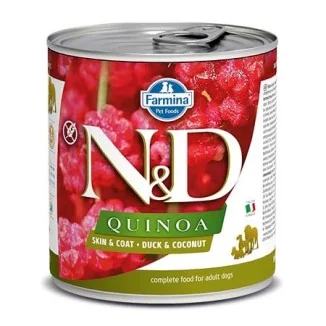 Farmina N&D Quinoa Skin & Coat canine adult (anatra)