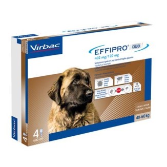 Virbac Effipro Duo per cani di taglia gigante