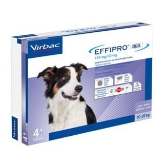 Virbac Effipro Duo per cani di taglia media