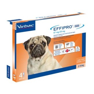 Virbac Effipro Duo per cani di taglia piccola
