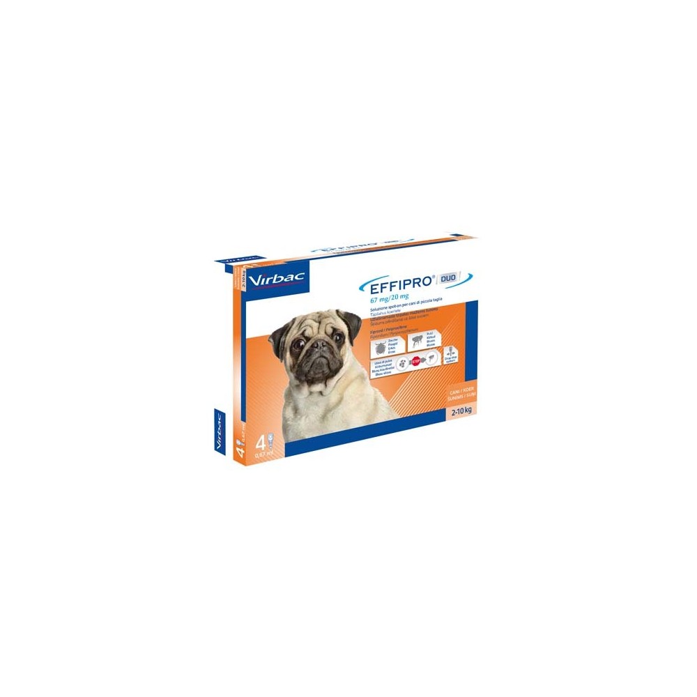 Virbac Effipro Duo per cani di taglia piccola
