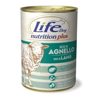 Life Pet Dog Nutrition Plus (agnello
