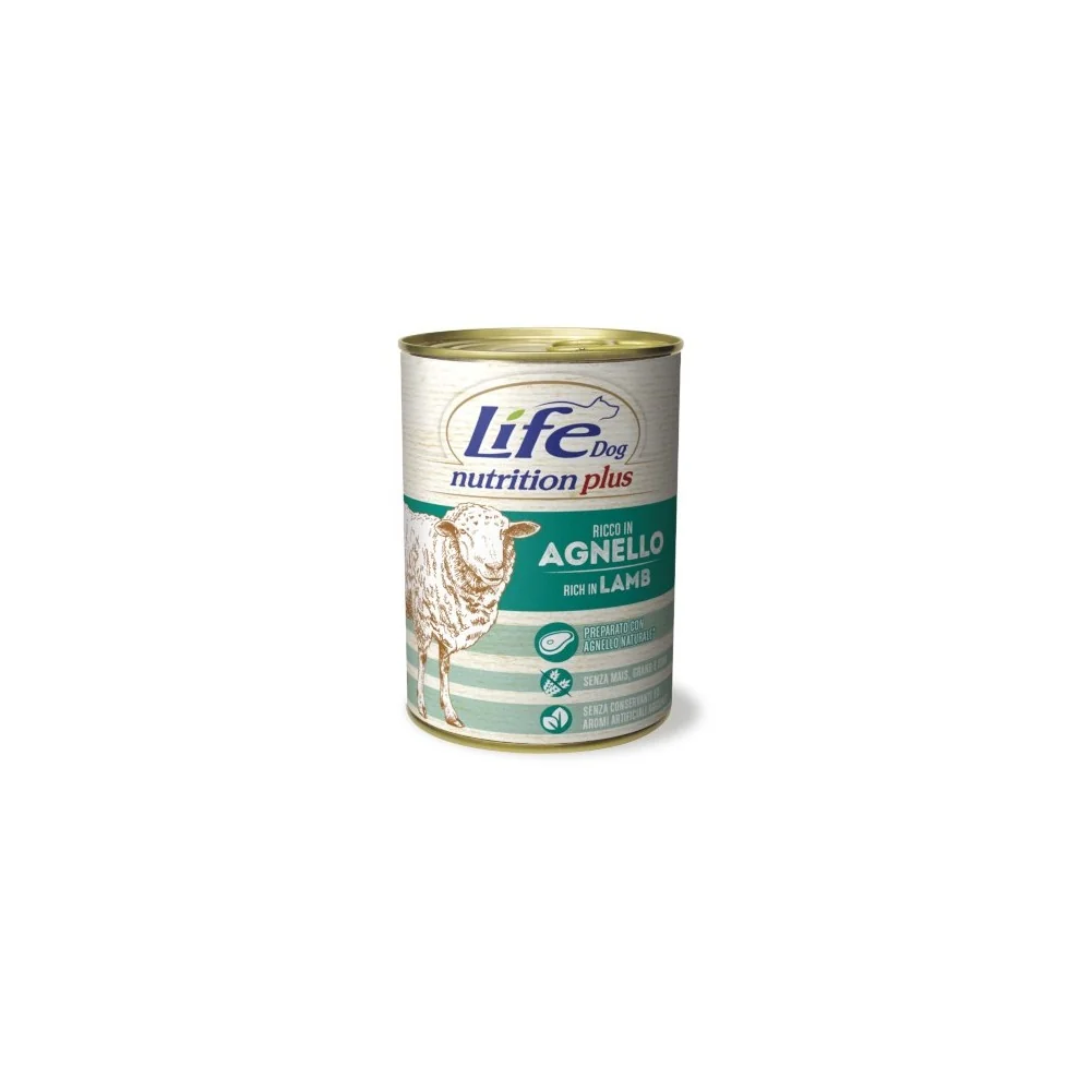 Life PetLife Pet Dog Nutrition Plus (agnello, riso e verdure)