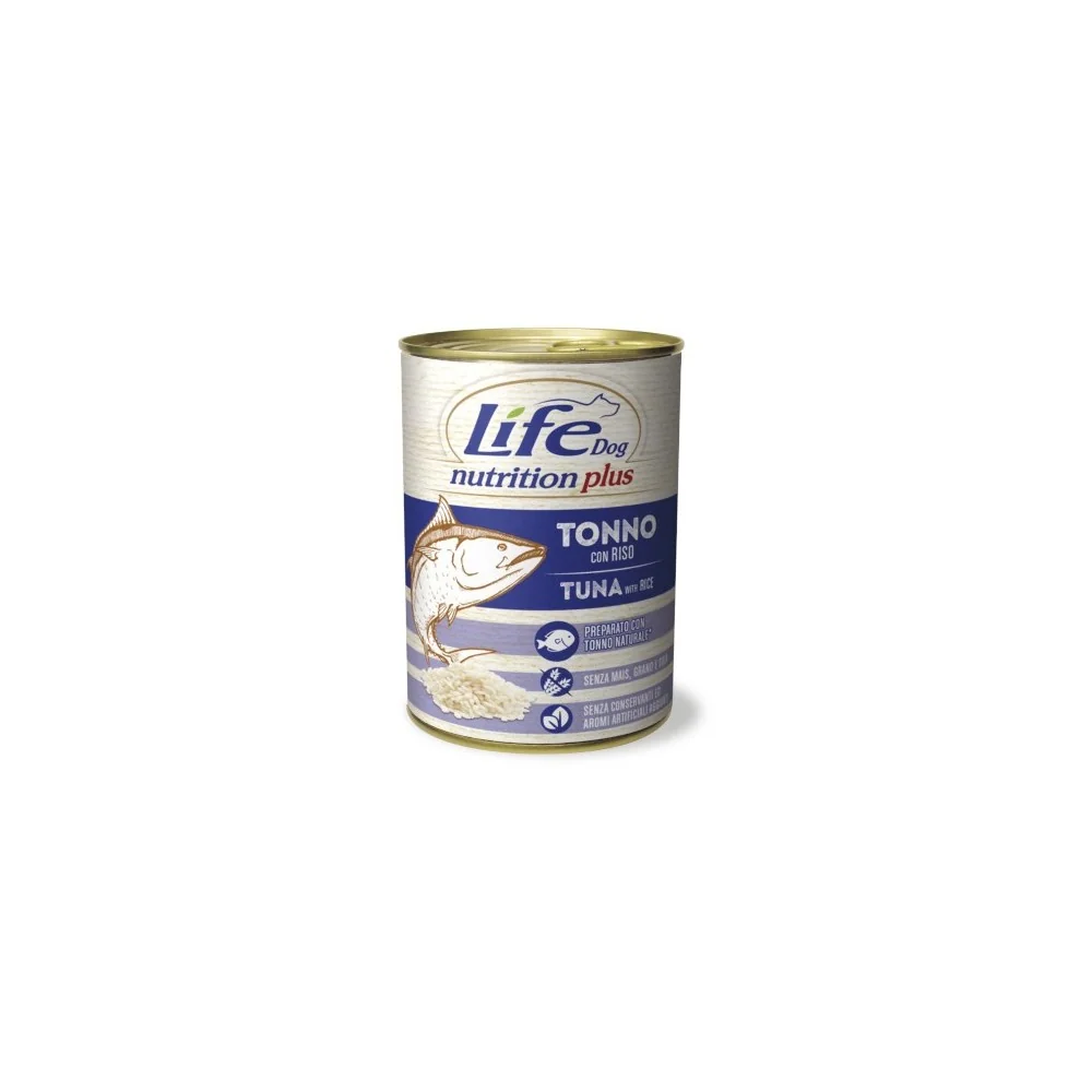 Life PetLife Pet Dog Nutrition Plus (tonno e riso)