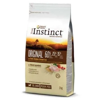 True Instinct Dog Original medium/maxi junior (pollo e riso integrale)