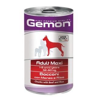Gemon Adult maxi bocconi (manzo)