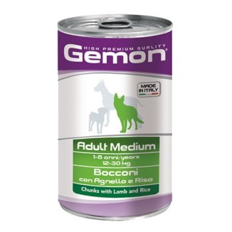 Gemon Adult medium bocconi (agnello)