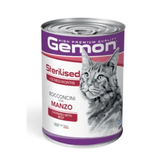 Gemon Adult sterilised bocconcini (manzo)
