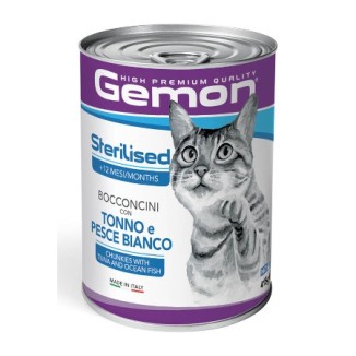 Gemon Adult Sterilised bocconcini (tonno e pesce bianco)