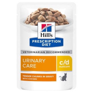 Hill's Prescription Diet c/d feline bocconcini al pollo
