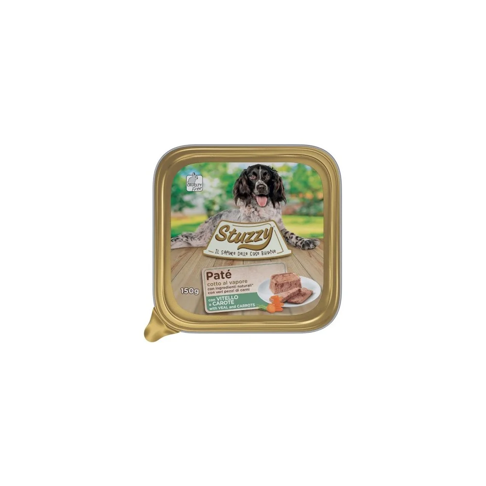 StuzzyStuzzy Paté Classico per cani (vitello e carote)