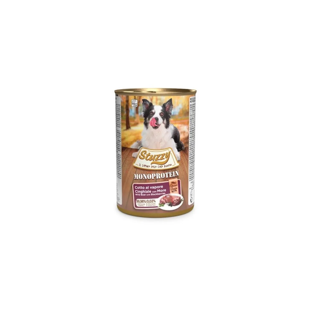 StuzzyStuzzy Monoprotein adult (cinghiale, more ed erbe provenzali)