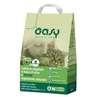 Oasy Lettiera vegetale al Neem