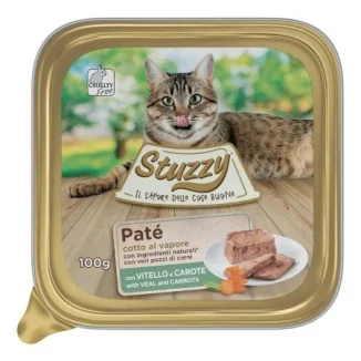 Stuzzy Paté Classico per gatti (vitello e carote)