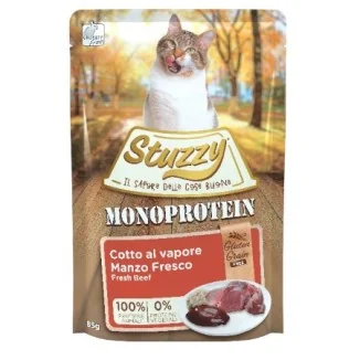 Stuzzy Monoprotein grain & gluten free (manzo fresco)