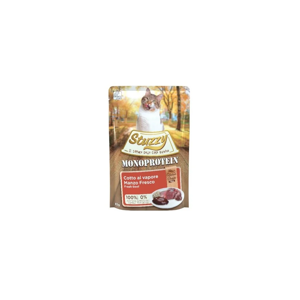 StuzzyStuzzy Monoprotein grain & gluten free (manzo fresco)