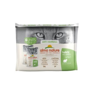Almo Nature Anti hairball multipack (manzo e pollo)