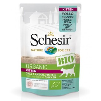 Schesir Bio kitten (pollo)