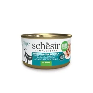 Schesir Complements umido filetti in jelly per gatti (Tonnetto e ricciola)