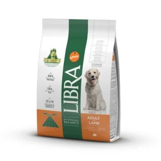 Libra Adult dog con agnello