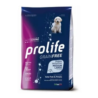 Prolife Grain Free Puppy Medium/Large (sogliola e patate)