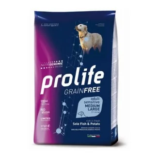Prolife Grain Free Medium/Large (sogliola e patate)