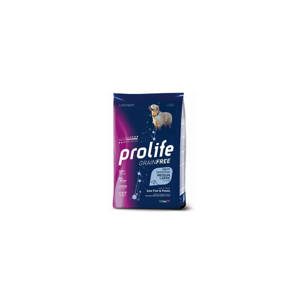 ProlifeProlife Grain Free Medium/Large (sogliola e patate)