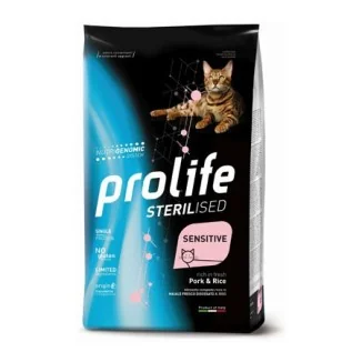 Prolife Sterilised Sensitive Cat (maiale)