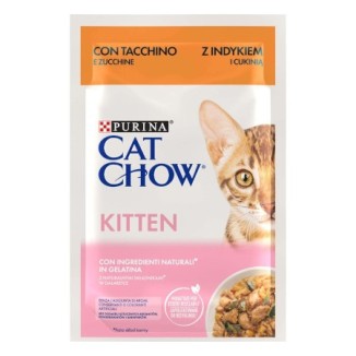 Purina Cat Chow Kitten (tacchino e zucchine)