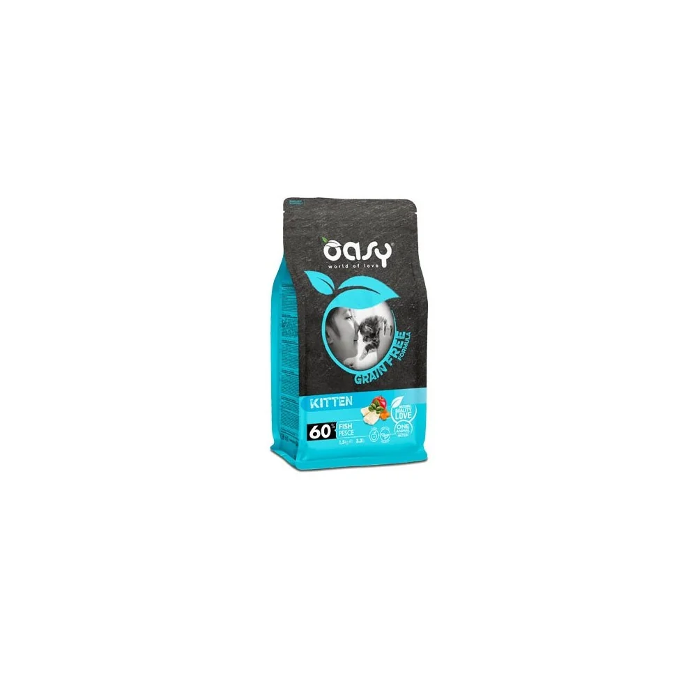 OasyOasy Grain-free Formula Kitten (pesce)