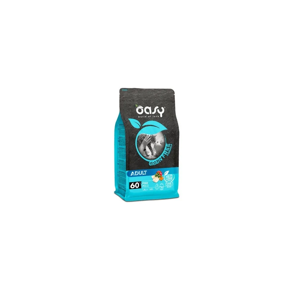 OasyOasy Grain-free Formula Adult Cat (pesce)