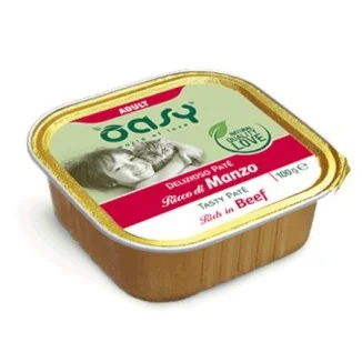Oasy Delizioso Paté Adult Cat (manzo)