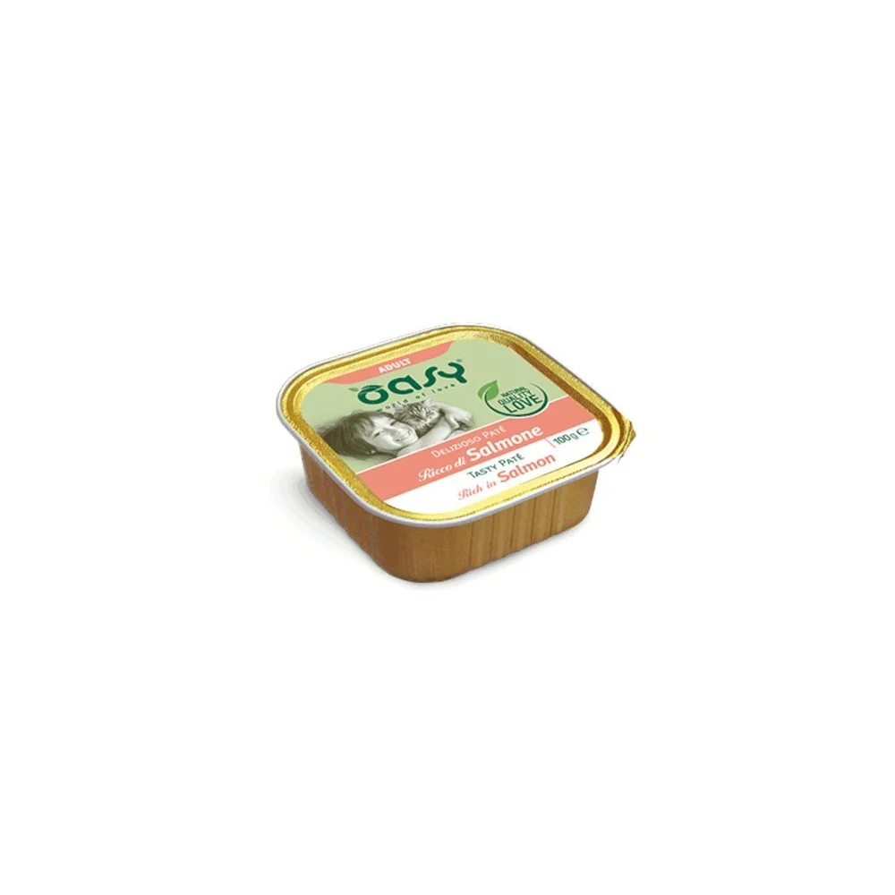 OasyOasy Delizioso Paté Adult Cat (salmone)